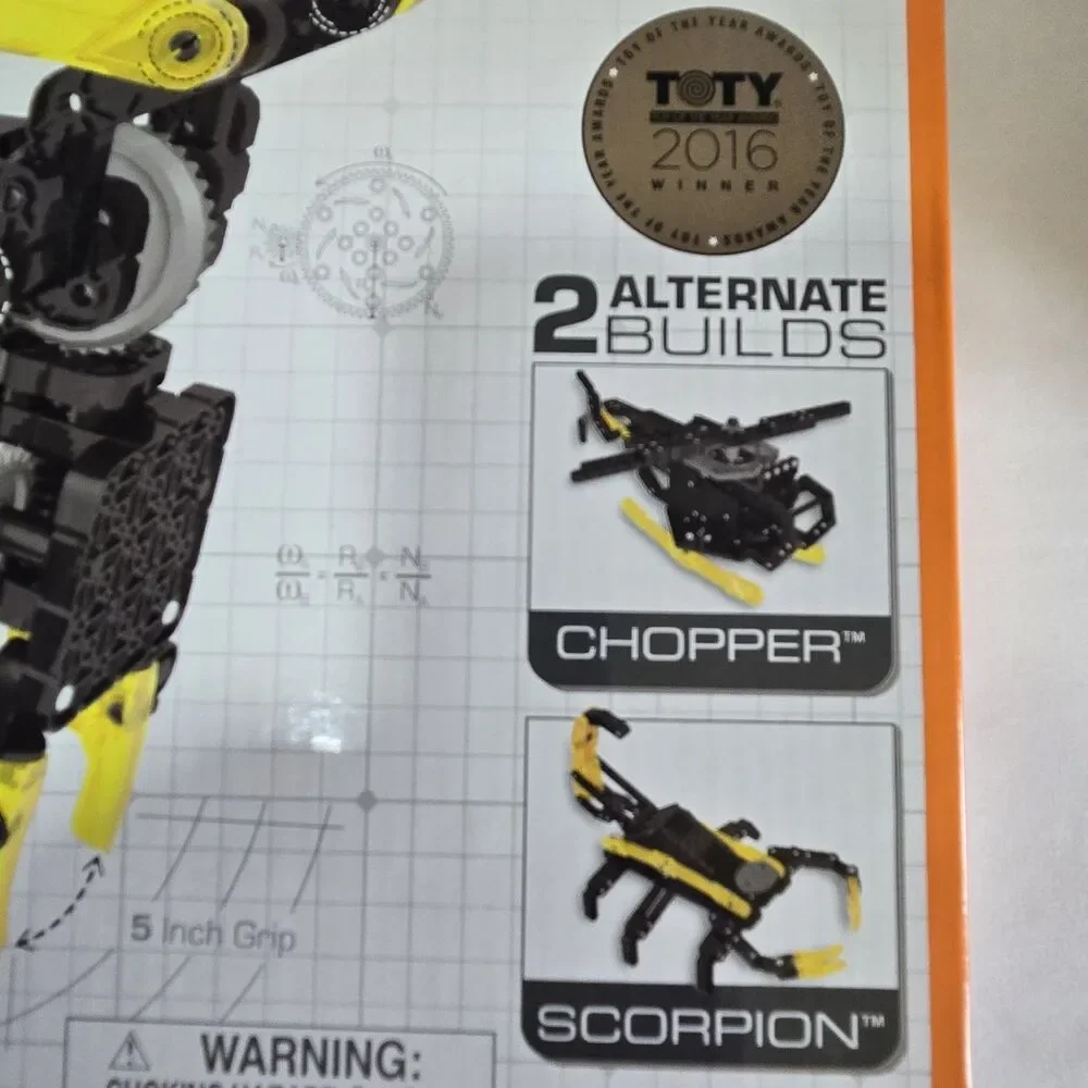 VEX Robotics Robotic Arm by Hexbug STEM Toy Set - Internal Bags Sealed CIB